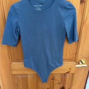 Everlane Blue Bodysuit